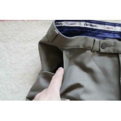 Nette groene heren broek. Mt Merk Gardeur