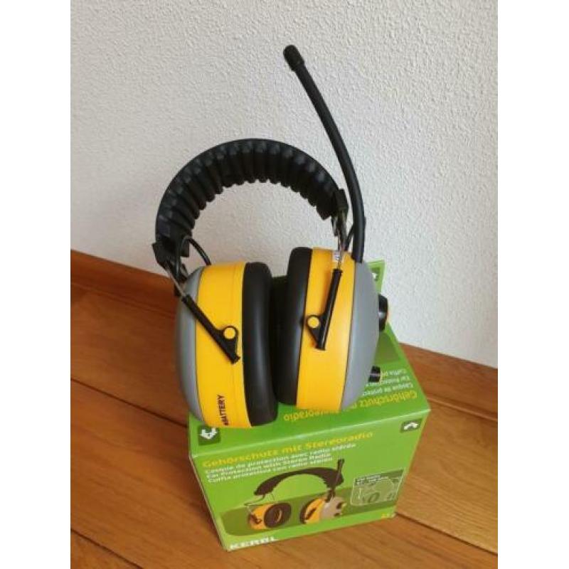 Gehoorbeschermer met FM Radio Kerbl € 64,95