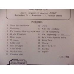2x Juke Box Songs (1-2) P/S € 4,50 (Samen € 6,50)