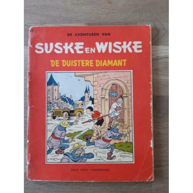 Suske en Wiske de Duistere Diamant 1e druk Vlaams en Nl.