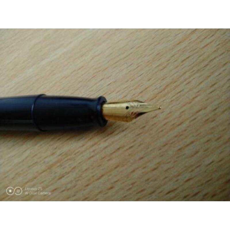 Korte dikke d. blauwe vulpen"NIEUW"