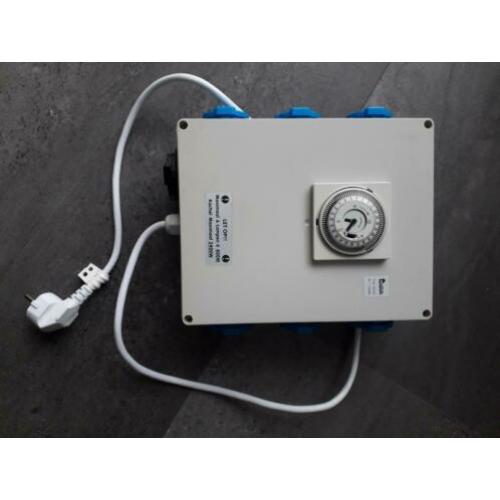 Eurotech time Switch 6 x 400 watt release kast