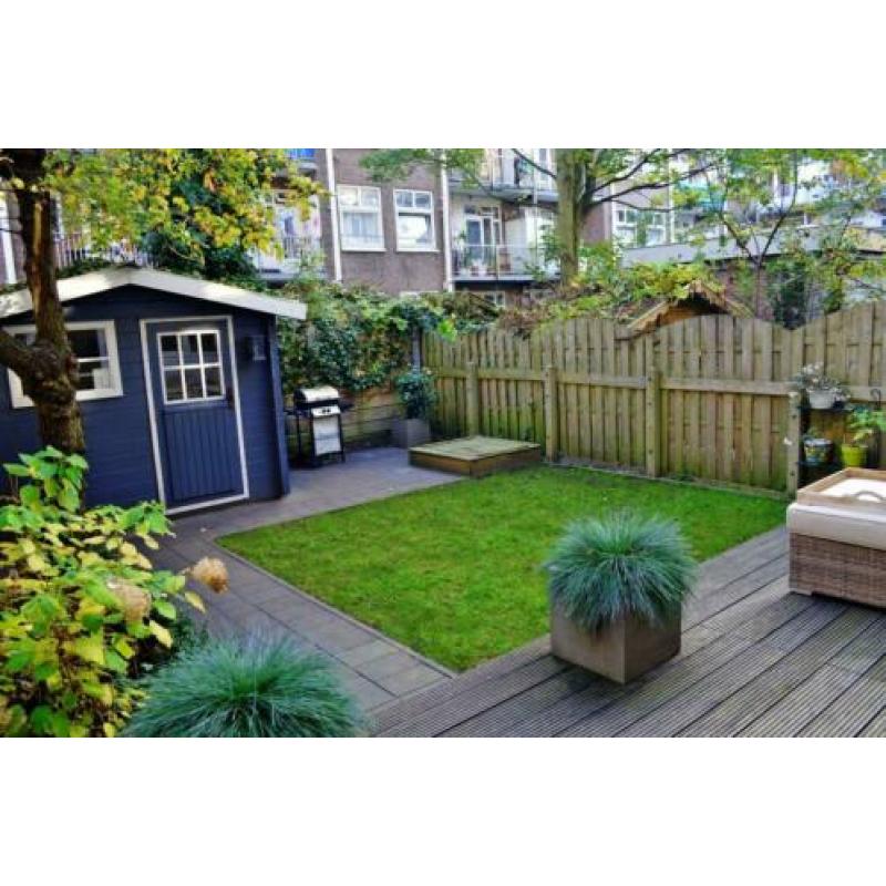 Prachtig appartement met tuin in de Baarsjes Amsterdam