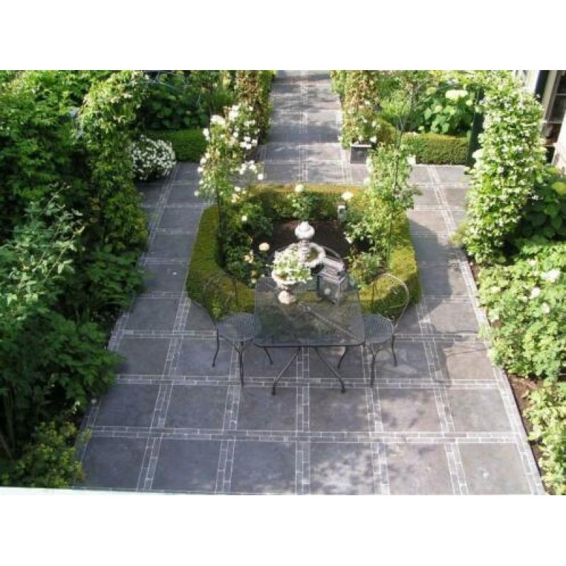 TOPAANBIEDING Chinees hardsteen tuin / terrastegels 50x50 cm