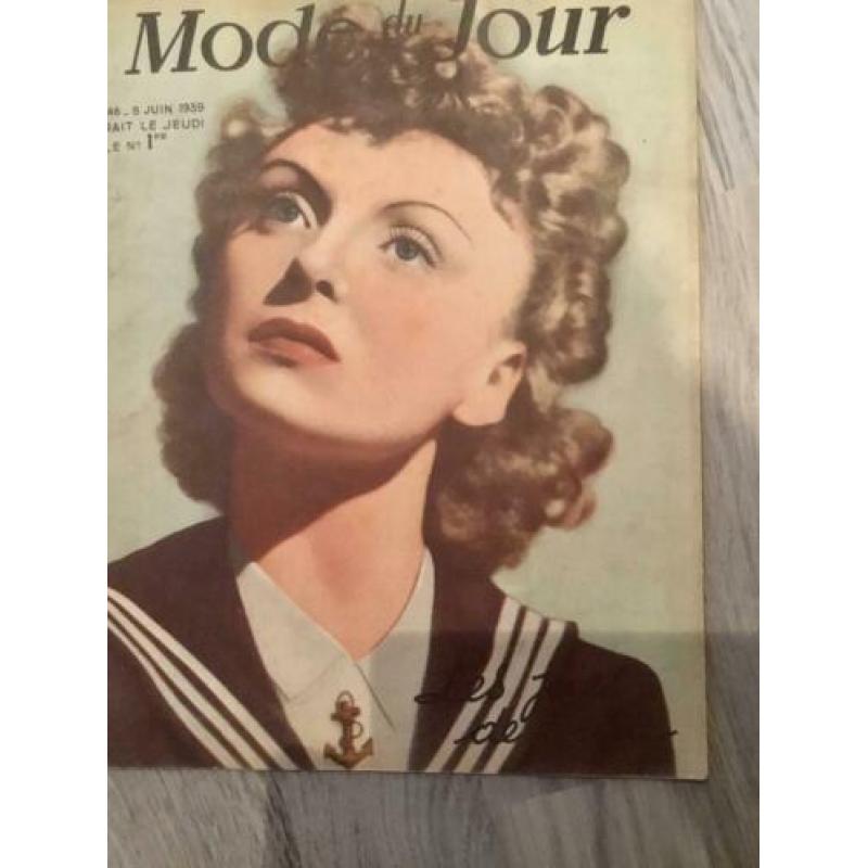 Retro Modeblad jaren 30 vintage modebladen vintage patronen