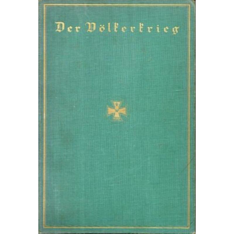 der voelkerkrieg e.h. baer 1e wereldoorlog 10 boeken