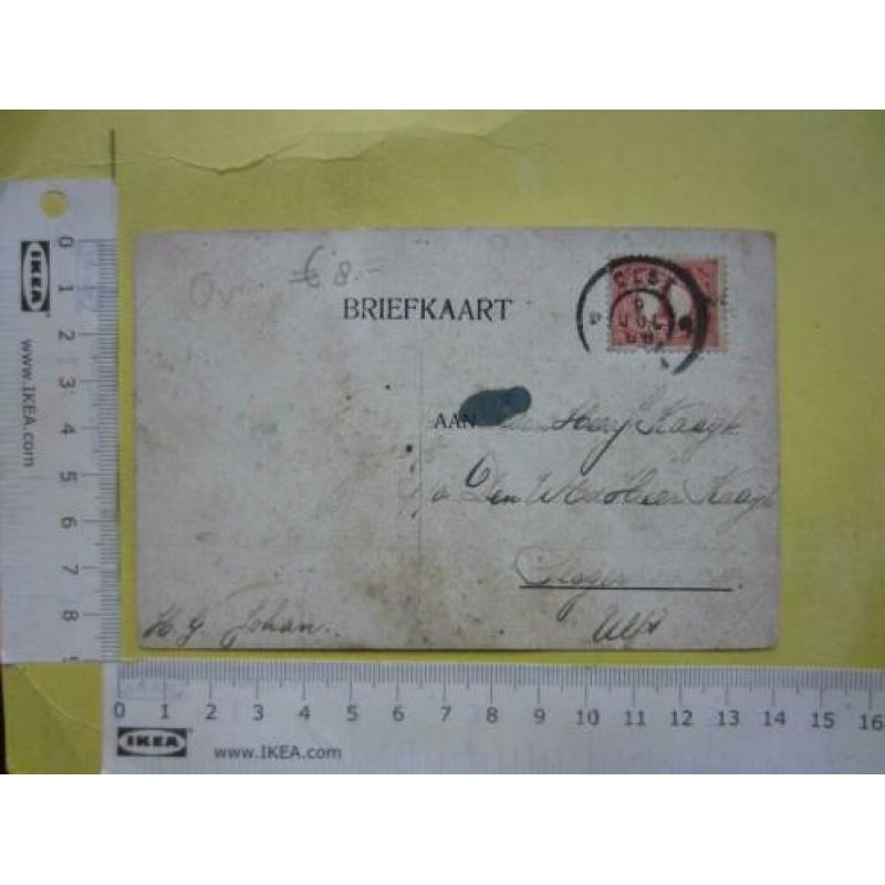 OLST post en telegraafkantoor 1908 uitg. Van Wel