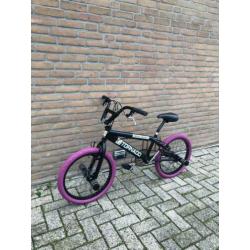 Royal Bugatti Freestyle BMX Zwart/Paars 20” (Zgan) Uniek