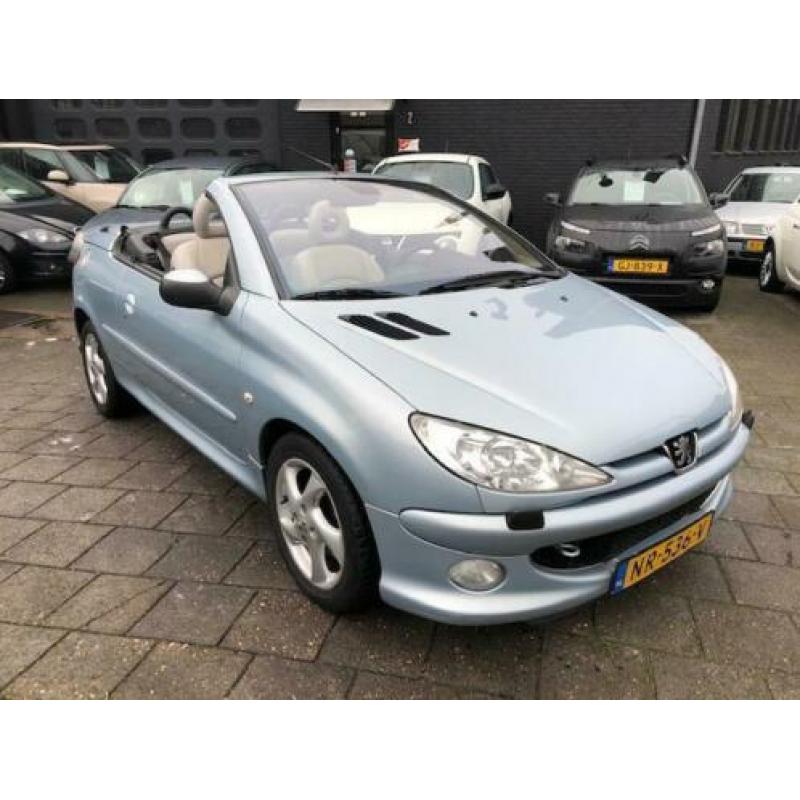 Peugeot 206 CC 1.6-16V Clima! Leder! Koplampsproeiers! Apk t