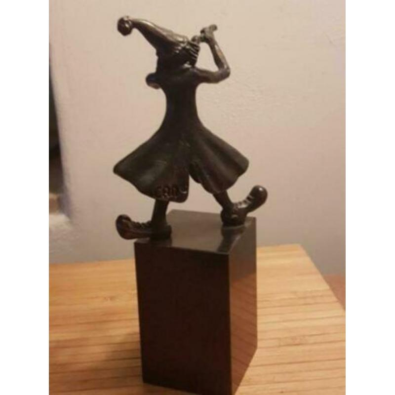 Brons Beeldje " De vrolijke Noot" Corry Ammerlaan Niekerk