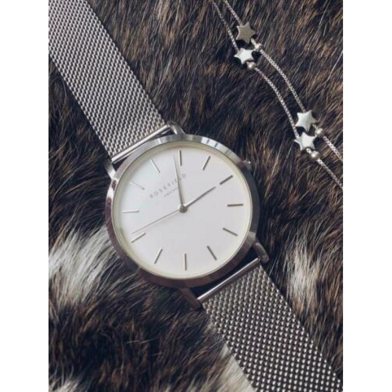 Rosefield horloge zilver