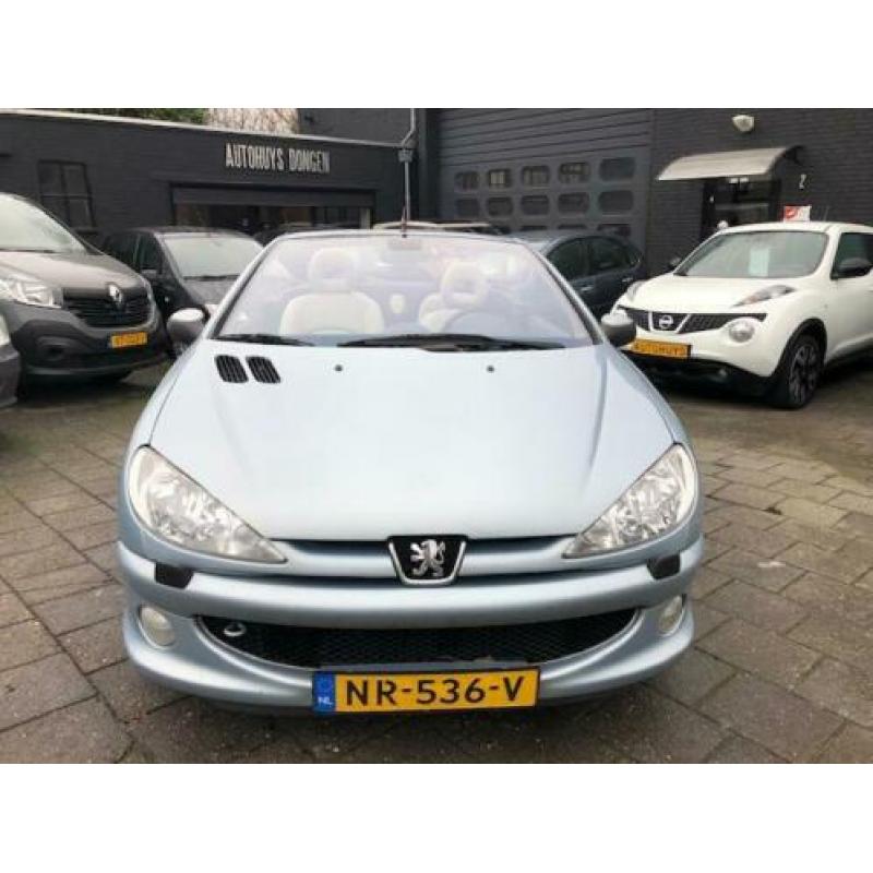 Peugeot 206 CC 1.6-16V Clima! Leder! Koplampsproeiers! Apk t