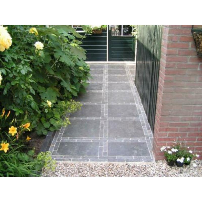 TOPAANBIEDING Chinees hardsteen tuin / terrastegels 50x50 cm