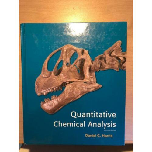 Te koop: quantitative chemicals analysis 9th edition