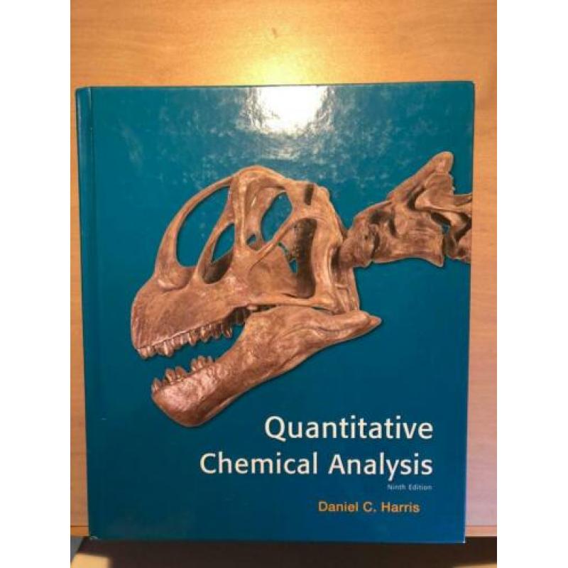Te koop: quantitative chemicals analysis 9th edition