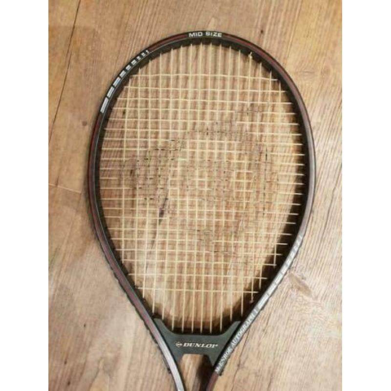 Vintage Dunlop Mcenroe autograph maat 4,5