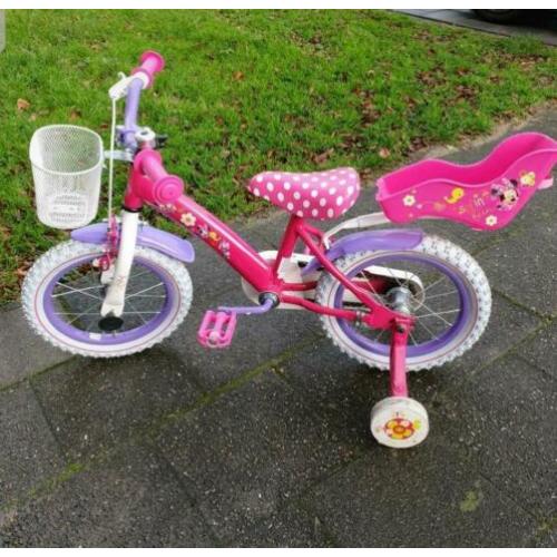 leuke meisjes fiets 3/4 jaar als nieuw bijna nooit gebruikt
