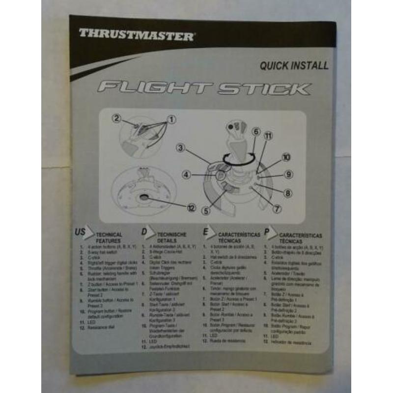 thrustmaster flight stick gamecube in doos zgan voor maar 10