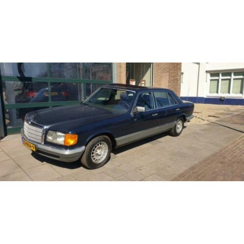 Mercedes S-Klasse 3.8 380 SEL Apk 2022!1983 Elek Schuifdak!
