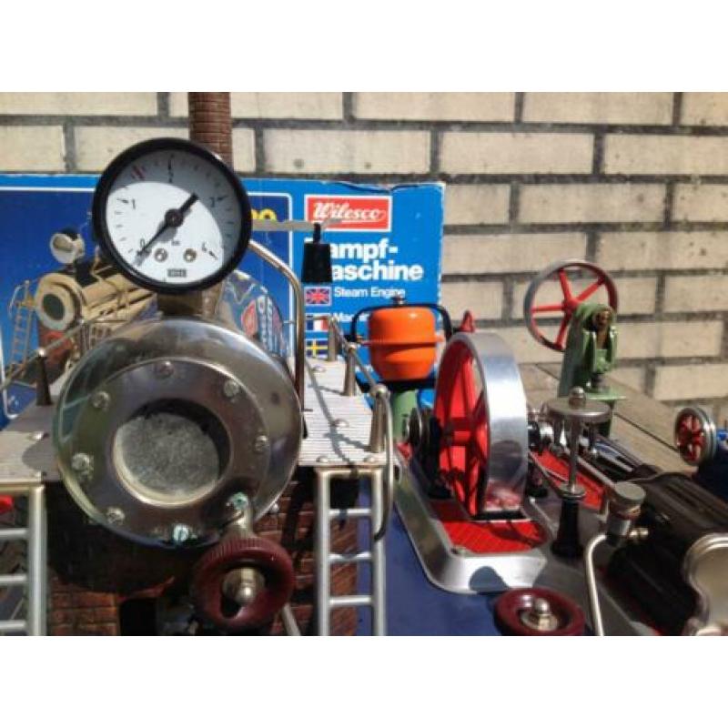 Wilesco D20 stoommachine