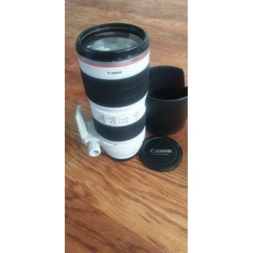Canon ef 70-200 f2.8 IS ii usm lens compleet met canon tas