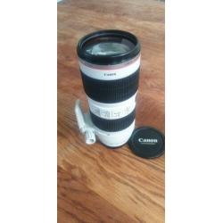 Canon ef 70-200 f2.8 IS ii usm lens compleet met canon tas