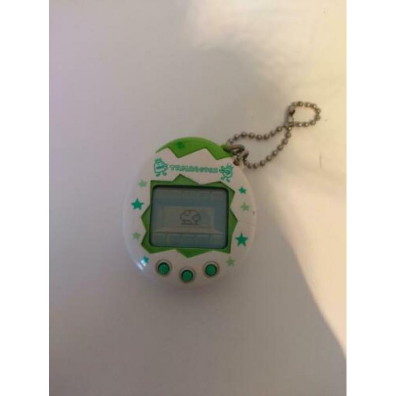 Bandai tamagotchi osutchi mesutchi mannetjes versie groenwit