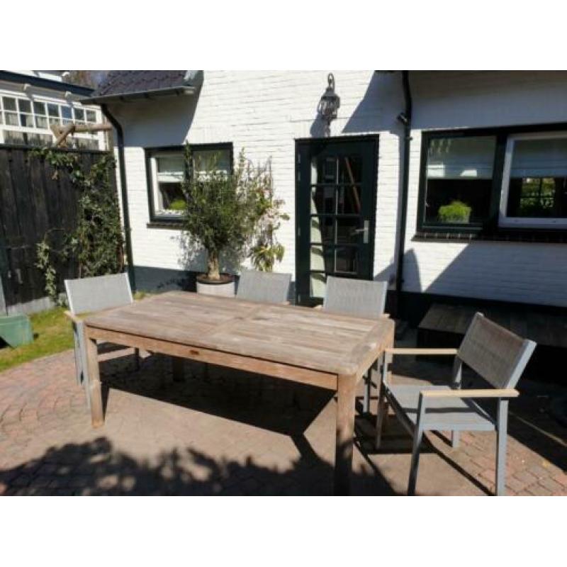 Mooie teakhouten tuintafel! 1.80 x 90 cm