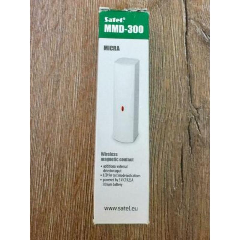 Satel MMD-300 magneetcontact en MPD-300 Pir draadloos