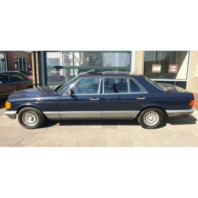 Mercedes S-Klasse 3.8 380 SEL Apk 2022!1983 Elek Schuifdak!