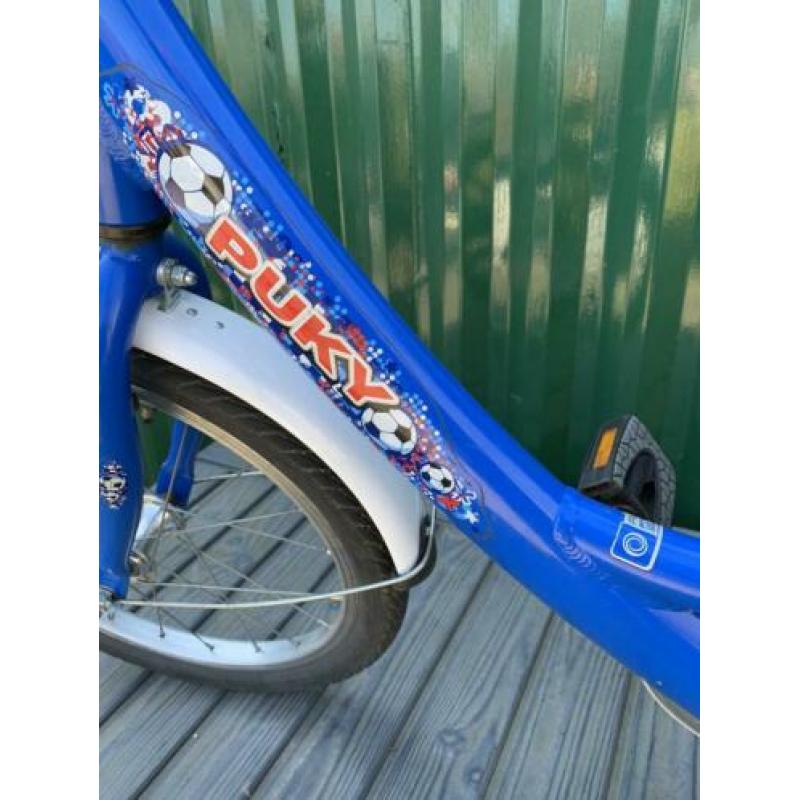 18 inch puky voetbal kinderfiets.