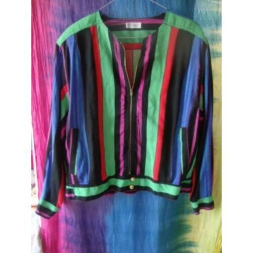 TED NICOL, Vintage jasje streep L