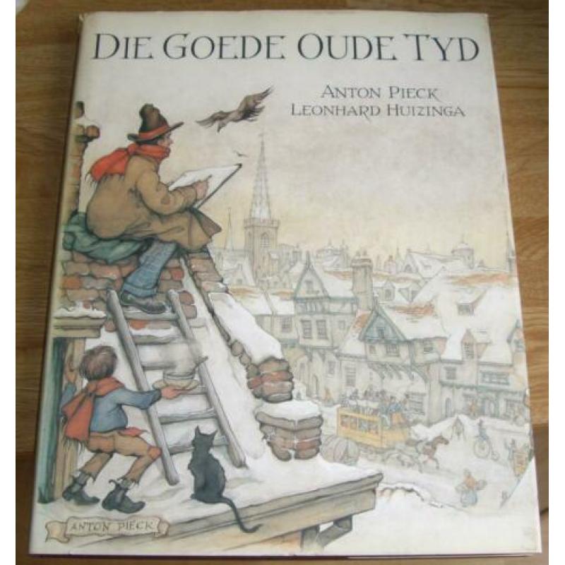 Veel boeken met illustraties van Anton Pieck