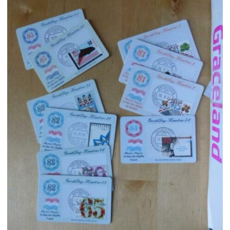 Nederland 310 Eerstdagkaartjes (1084)