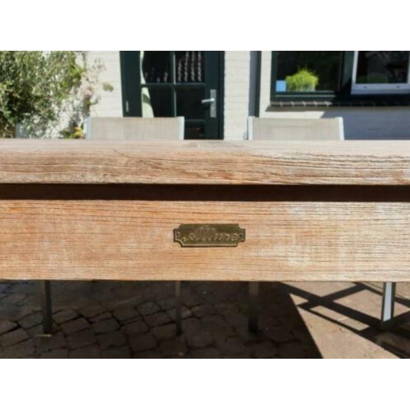 Mooie teakhouten tuintafel! 1.80 x 90 cm