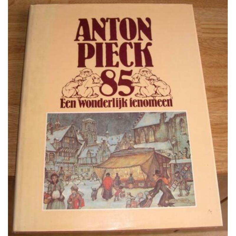 Veel boeken met illustraties van Anton Pieck