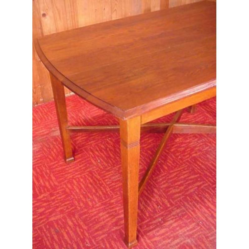 Eettafel oude Wandtafel Art Deco table klassiek bijzet tafel