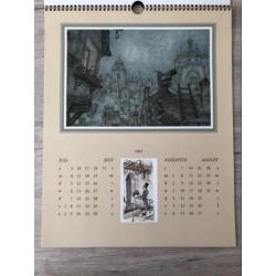 Anton Pieck kalender 1983