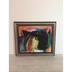 Prachtige schilderijen van Gerriet postma (abstract/kleur)