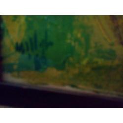 Impressionistisch schilderij olieverf op doek Vaucluse