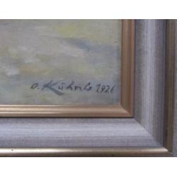 =uit 1926======indianen in de bergen====gesigneerd =====