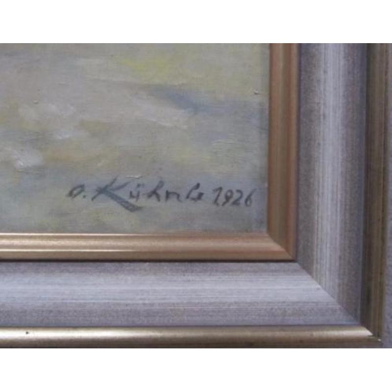 =uit 1926======indianen in de bergen====gesigneerd =====