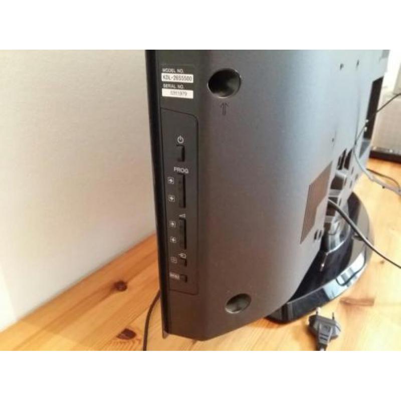 Sony LCD TV zwart - Moet gerepareerd worden!
