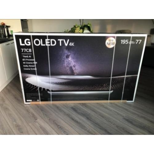LG OLED 77 C8 nieuw in doos + bon en 2 jaar garantie