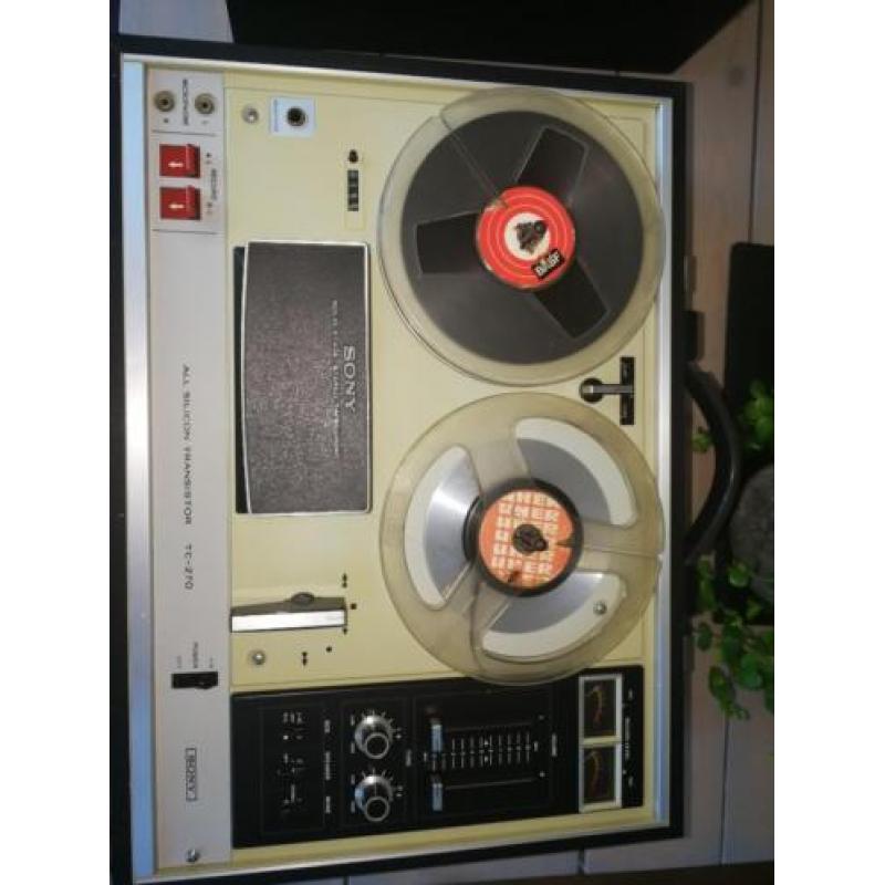 Vintage Sony Tc270 Bandrecorder