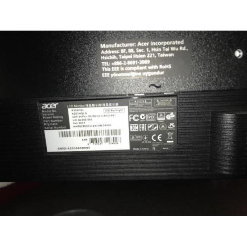 Beeldscherm PC Acer