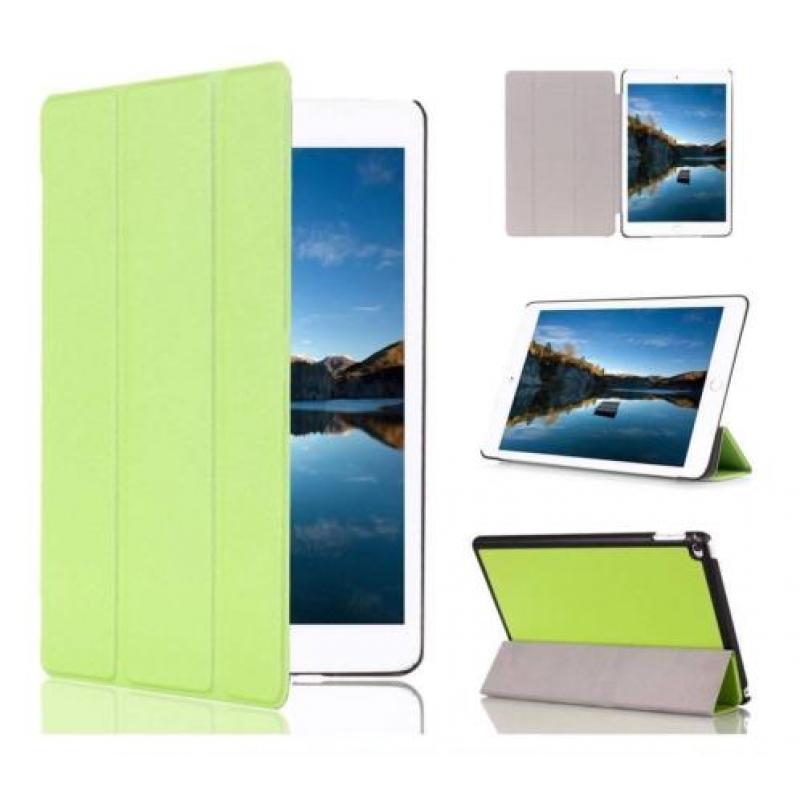 Apple iPad Air 2 (iPad 6) - PU lederen Smart Case - Groen