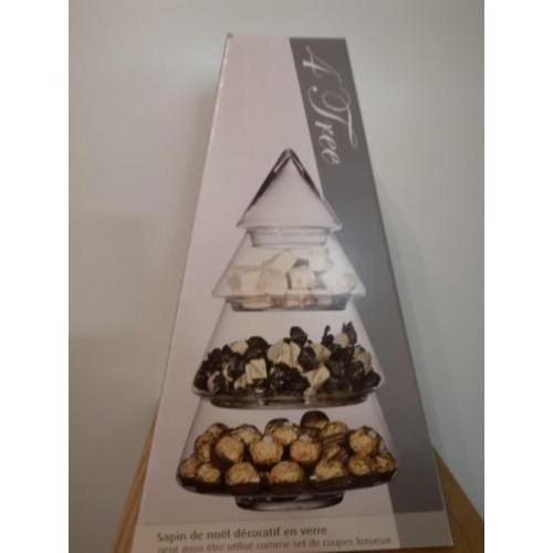 Kerst etagere 3 delig