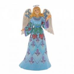 Jim Shore Winter Wonderland Blue Angel - Winter engel