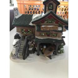 Partij kerst spullen en huisjes